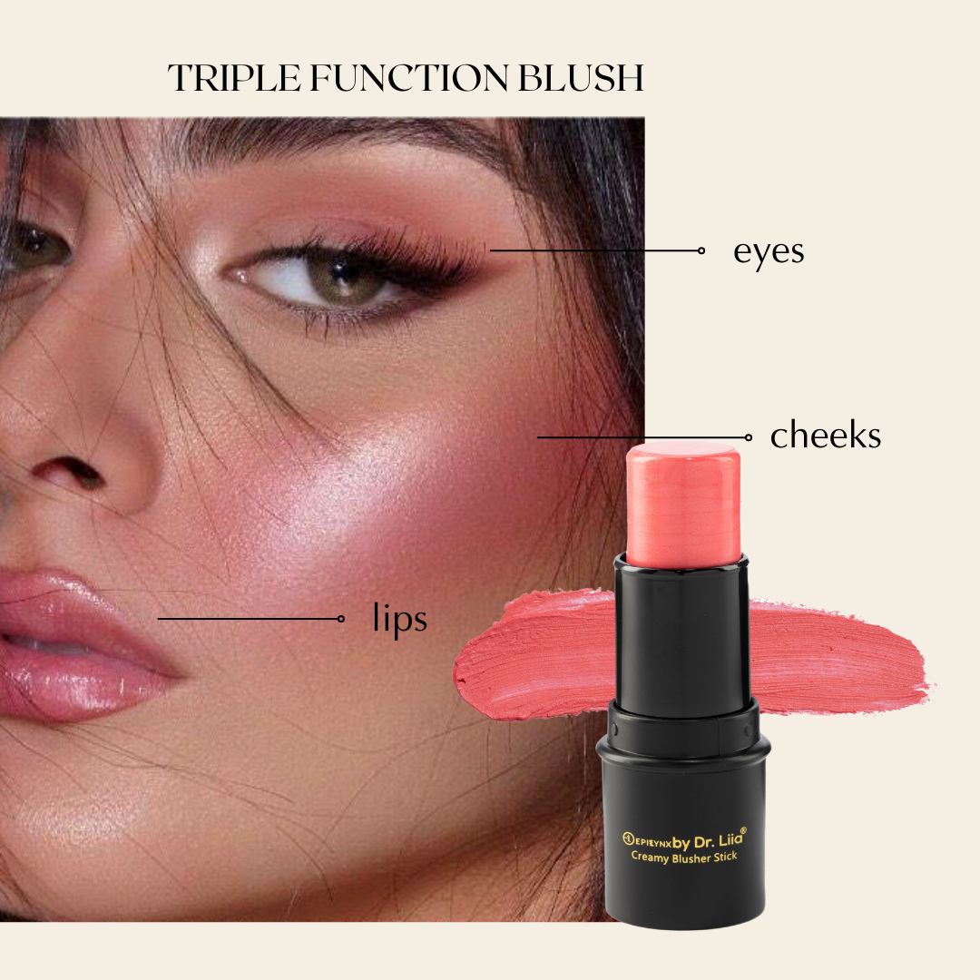 Compact Blush Stain Stick for Cheeks, Lips, Eyes - Concordia Style Boutique