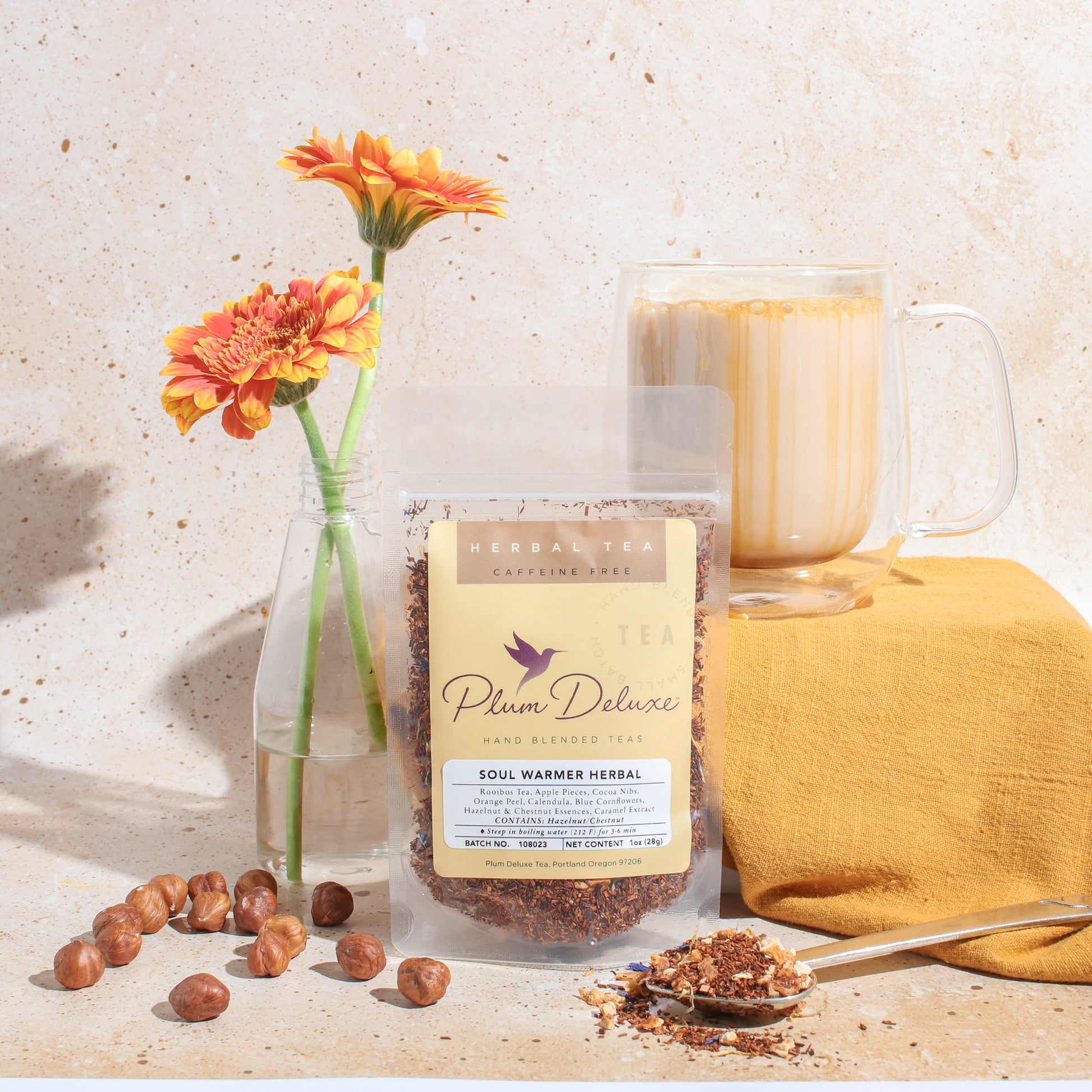 Soul Warmer Herbal Tea (Hazelnut - Chestnut - Caramel) - Concordia Style Boutique
