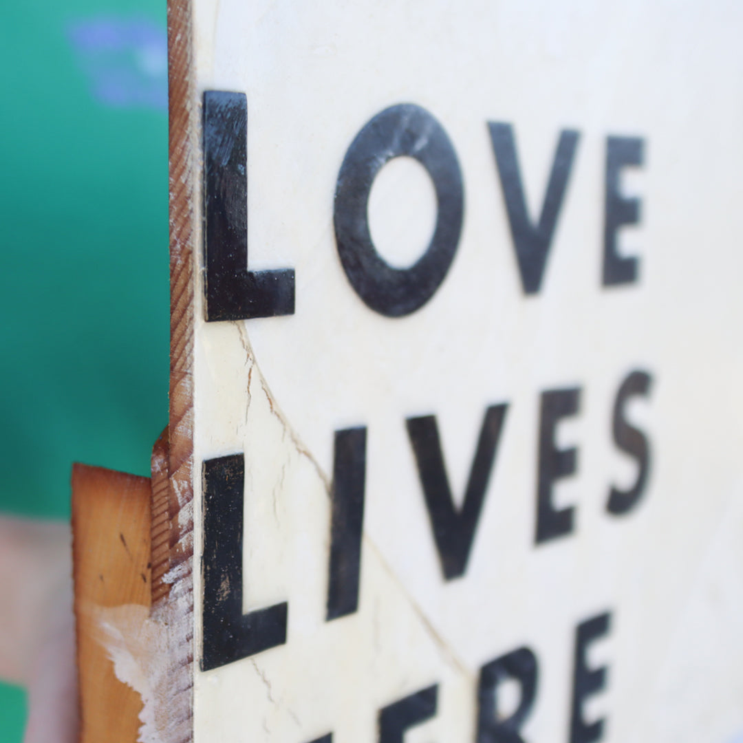 Love Lives Here Artwork