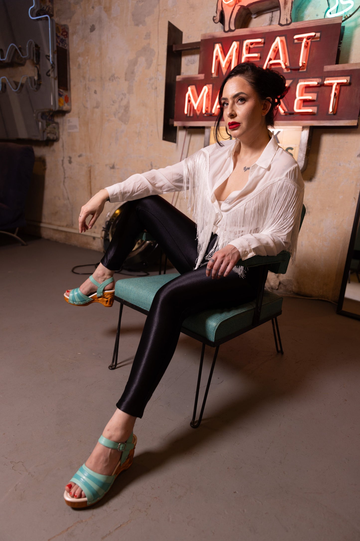 the Souvenir/with Ankle Strap - in NEW Holiday - Concordia Style Boutique