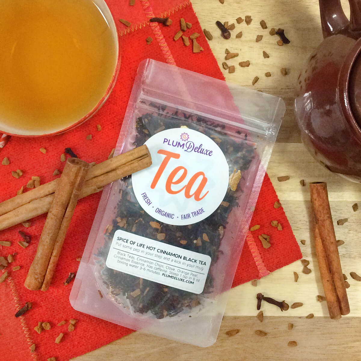 The Spice of Life Black Tea (Hot Cinnamon Spice) - Concordia Style Boutique