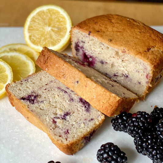 Blackberry Lemon Zest Cake - Concordia Style Boutique