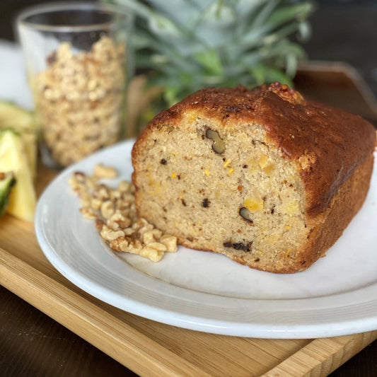 Pineapple & Walnut Zucchini Bread - Vegan - Concordia Style Boutique