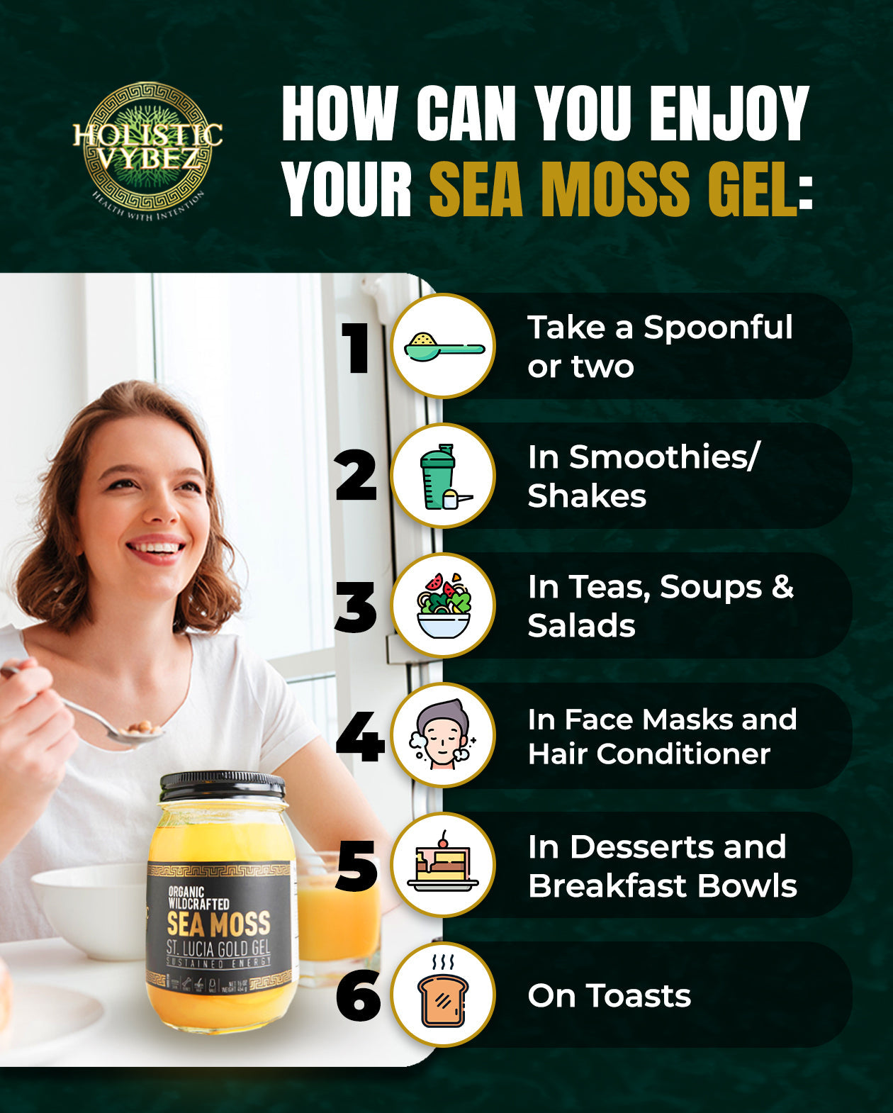 Elderberry and Soursop Infused Sea Moss Gel