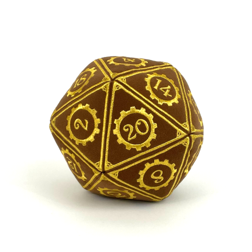 Steampunk D20 Plush (Enigma)