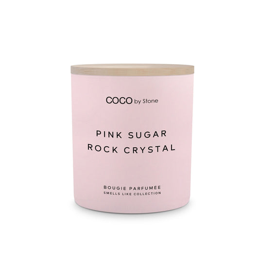 11oz Smells Like Pink Sugar Rock Crystal Candle