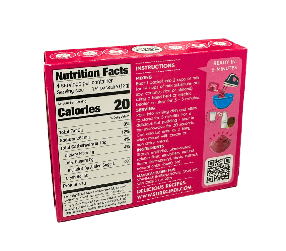 Instant Puddings, Simply Delish - Concordia Style Boutique