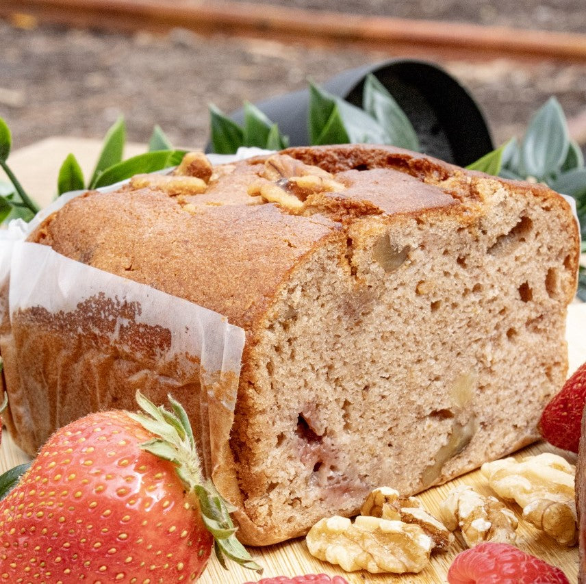 Strawberry Walnut Cake - Vegan - Concordia Style Boutique