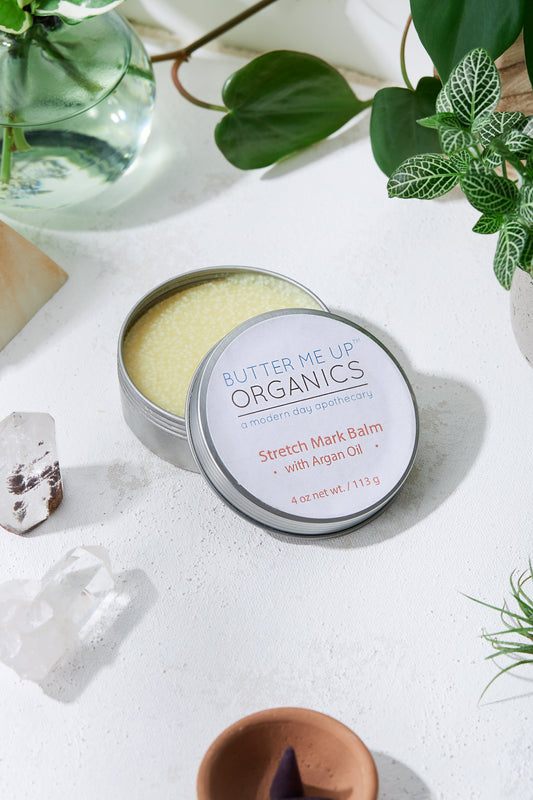 Organic Stretch Mark Body Butter Argan Oil/ Stretch Marks / Stretch Mark Salve / Stretch Mark Reducer / Organic Skincare / Butter Me Up - Concordia Style Boutique