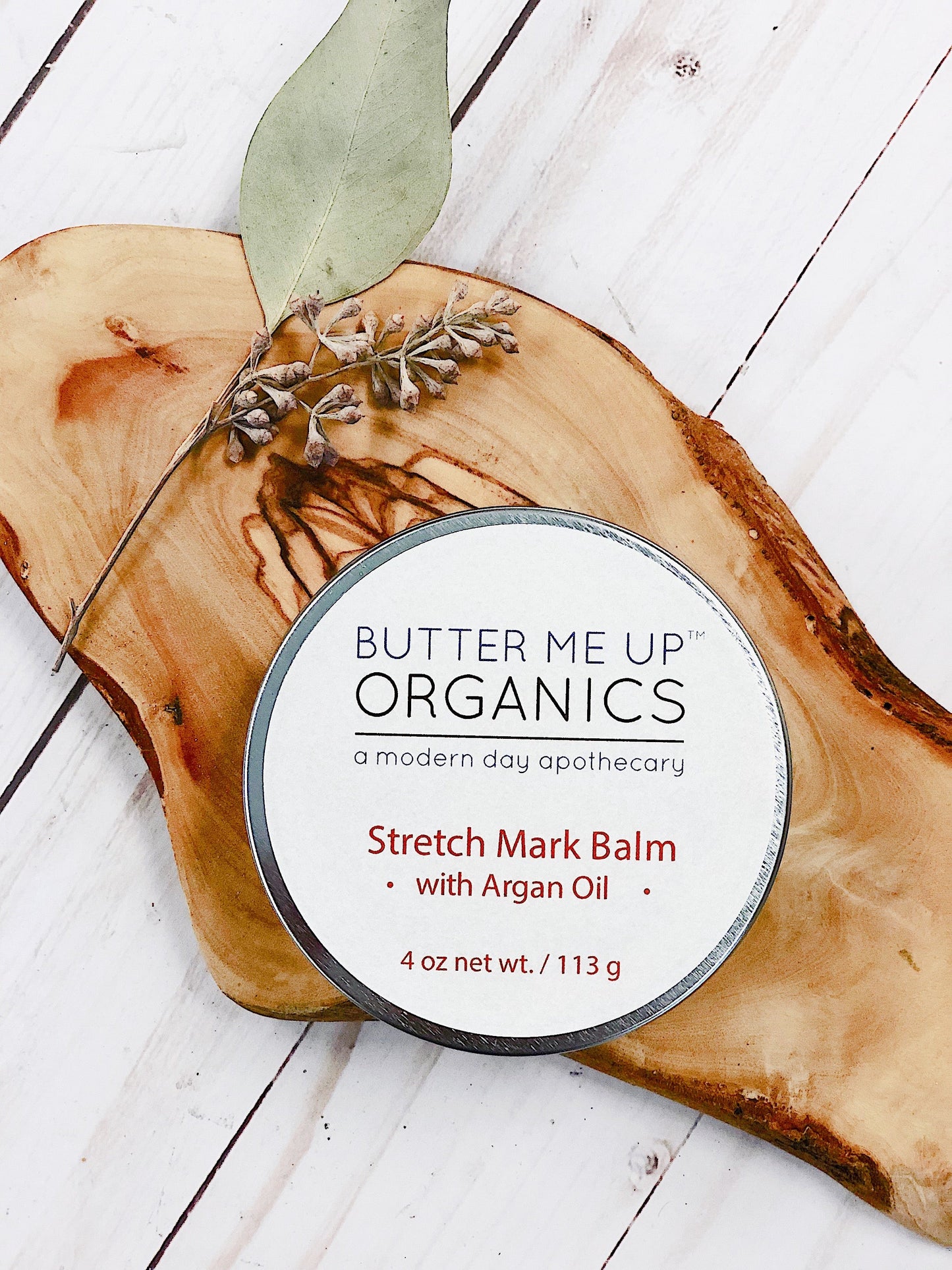Organic Stretch Mark Body Butter Argan Oil/ Stretch Marks / Stretch Mark Salve / Stretch Mark Reducer / Organic Skincare / Butter Me Up - Concordia Style Boutique