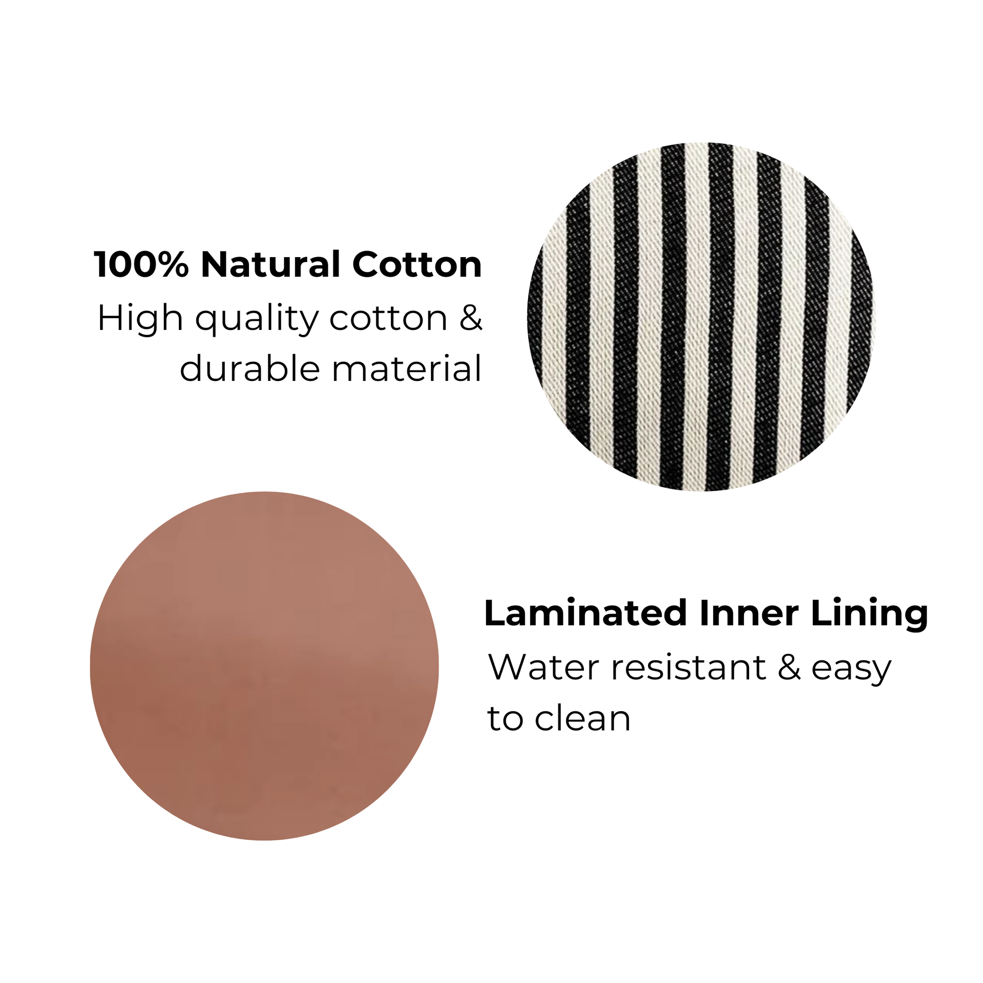 Medium Box Makeup & Toiletry, Striped - Concordia Style Boutique
