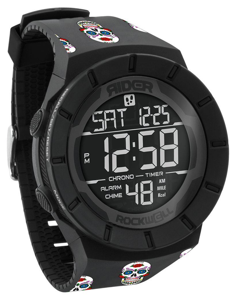 Coliseum Fit™ - Sugar Skull Edition (Phantom Black) Watch