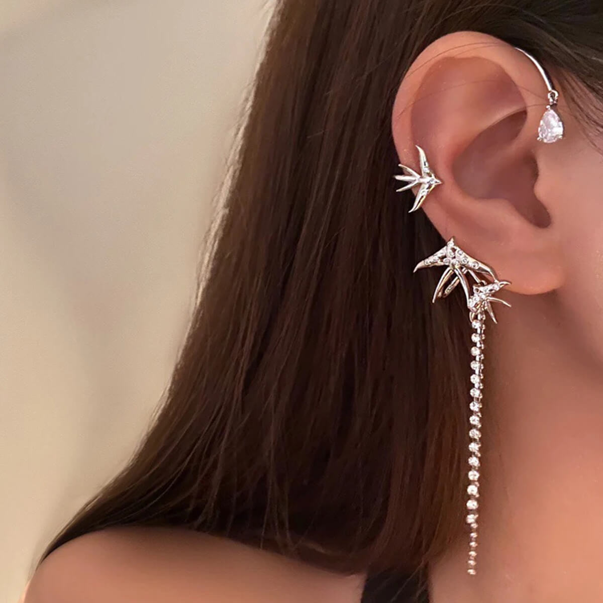 SWALLOW EAR CUFFS (PAIR) - Concordia Style Boutique