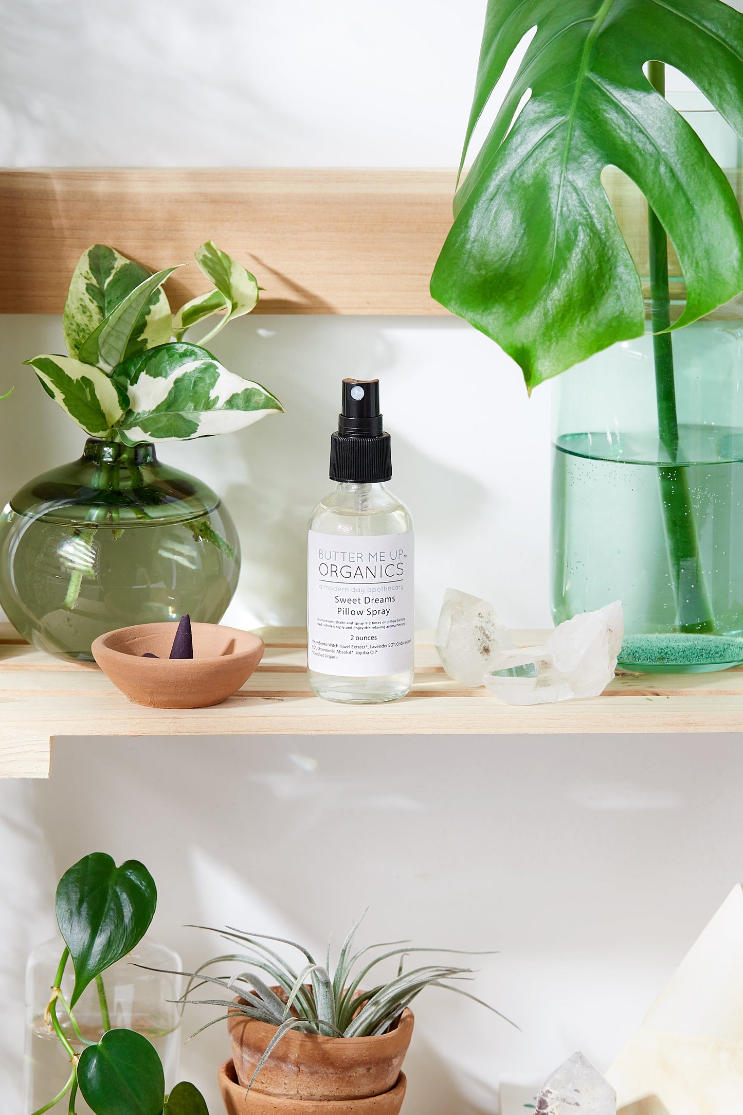 Organic Pillow Mist / Aromatherapy / Relaxing Essential Oils / Gentle Sleep / Butter Me Up Organics - Concordia Style Boutique