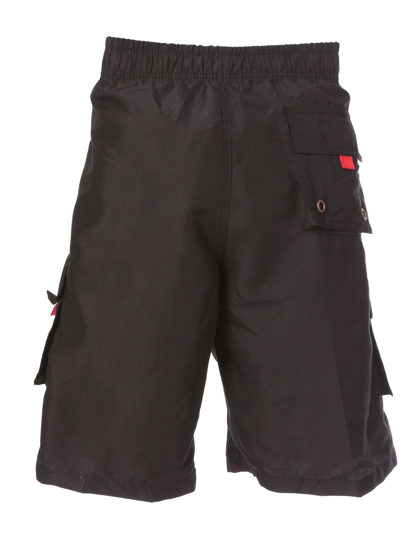 Men's Contrast Striped Solid Color Swim Trunks for Surfing and Skating by Sakkas - Concordia Style Boutique