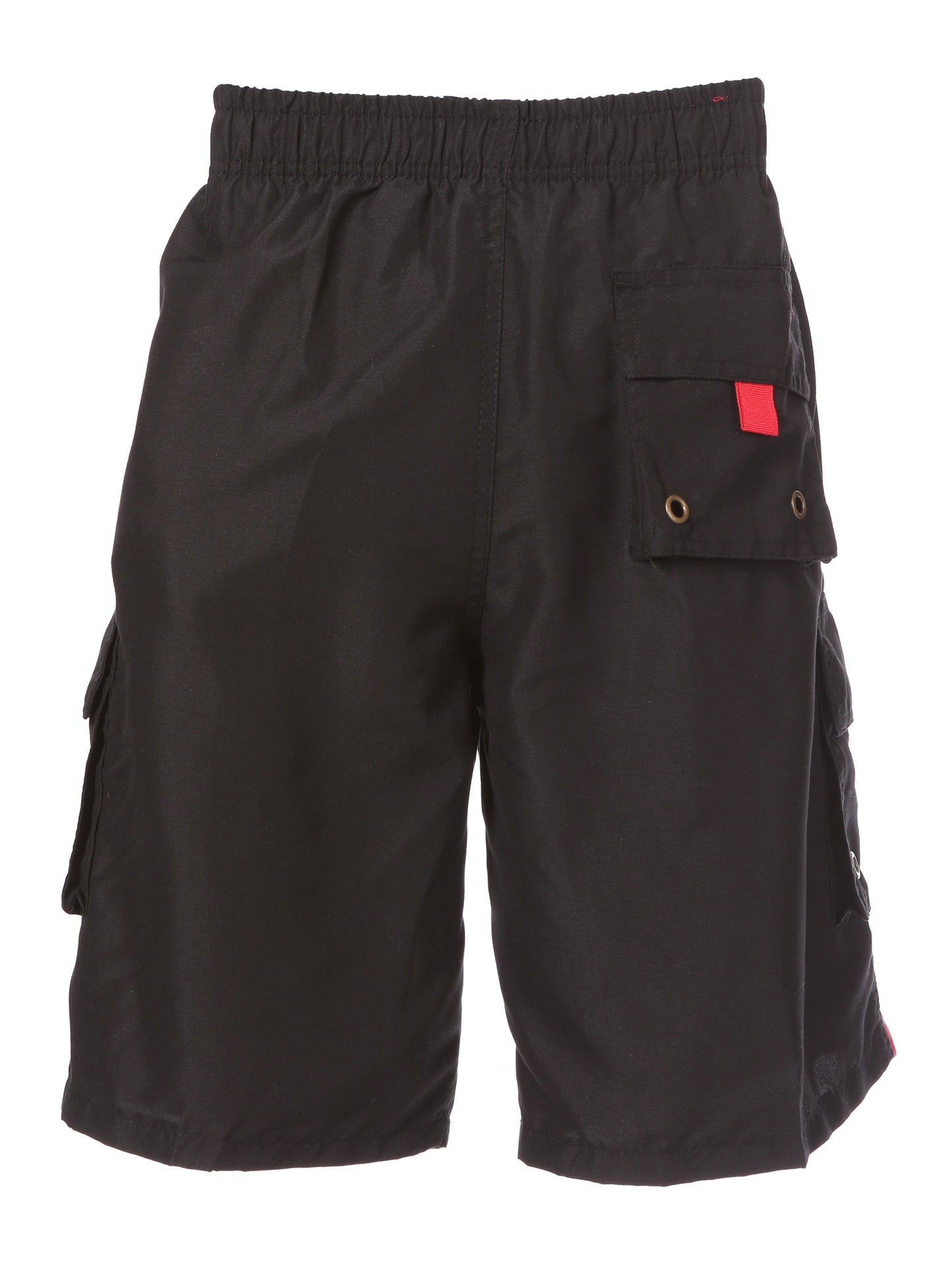 Men's Contrast Striped Solid Color Swim Trunks for Surfing and Skating by Sakkas - Concordia Style Boutique