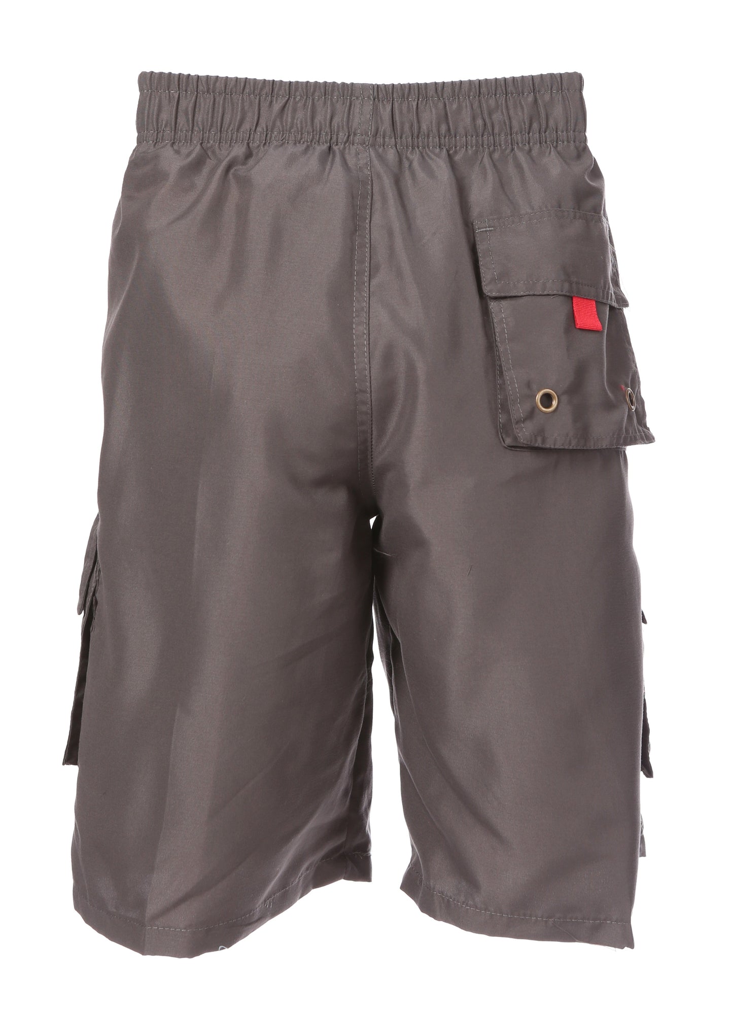 Men's Contrast Striped Solid Color Swim Trunks for Surfing and Skating by Sakkas - Concordia Style Boutique