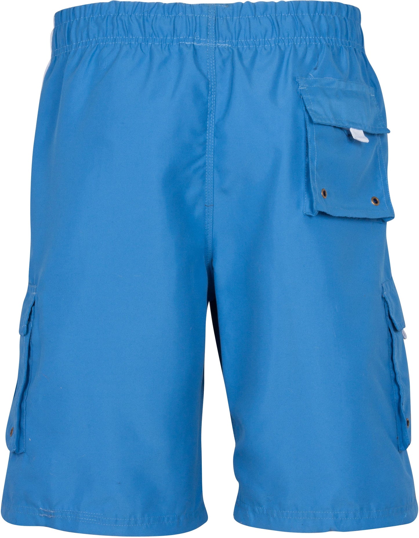 Men's Contrast Striped Solid Color Swim Trunks for Surfing and Skating by Sakkas - Concordia Style Boutique