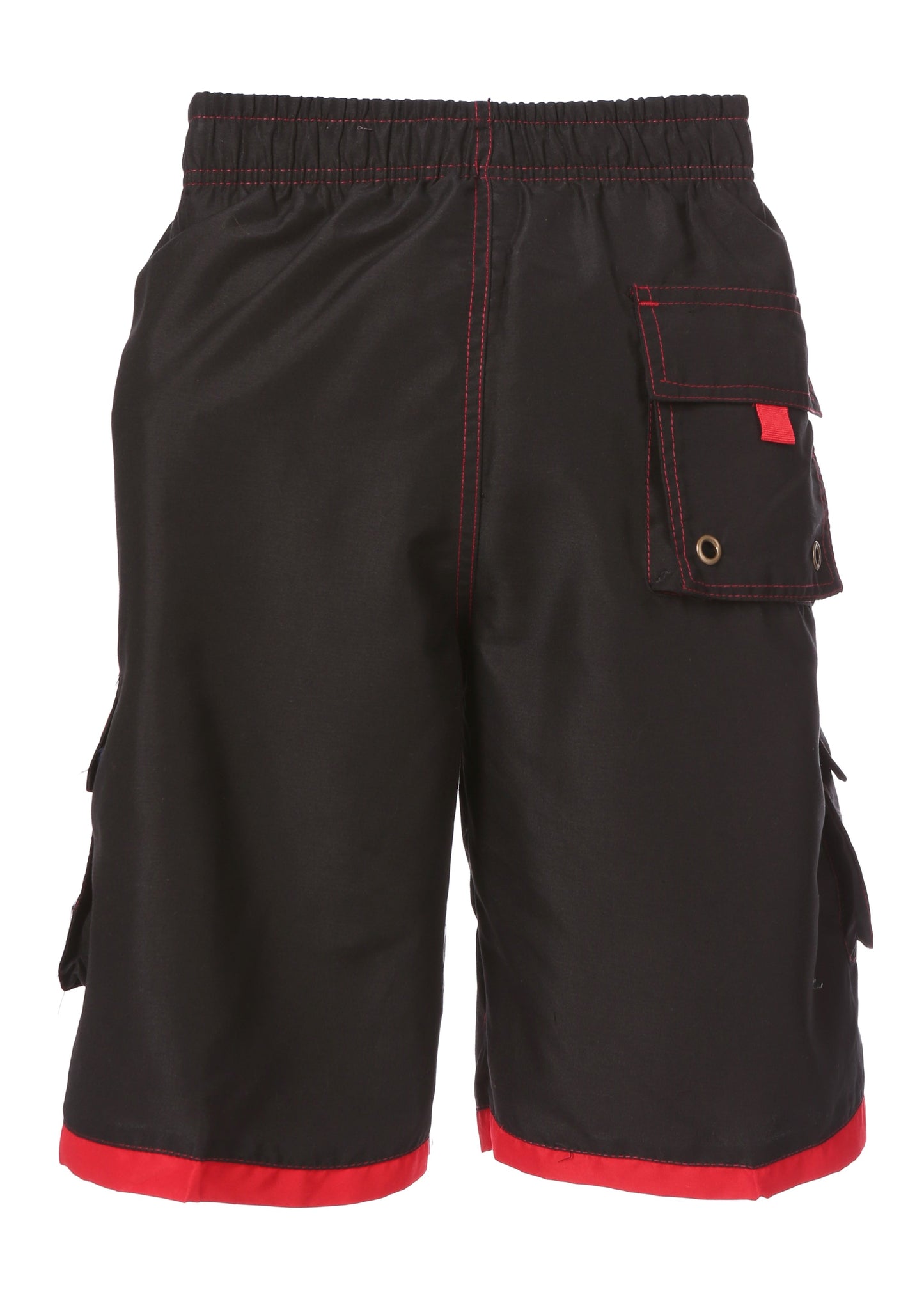 Sakkas Mens Contrast Stripes Skate Surf Board Short / Swim Trunks - Concordia Style Boutique