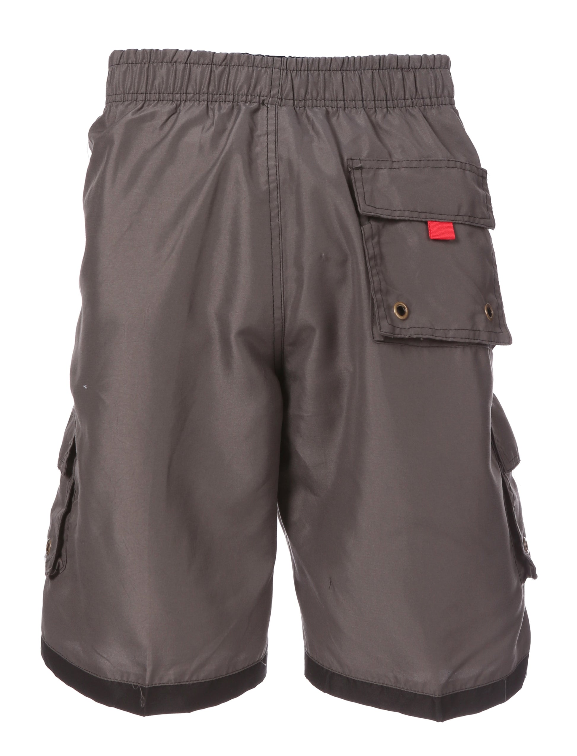 Sakkas Mens Contrast Stripes Skate Surf Board Short / Swim Trunks - Concordia Style Boutique