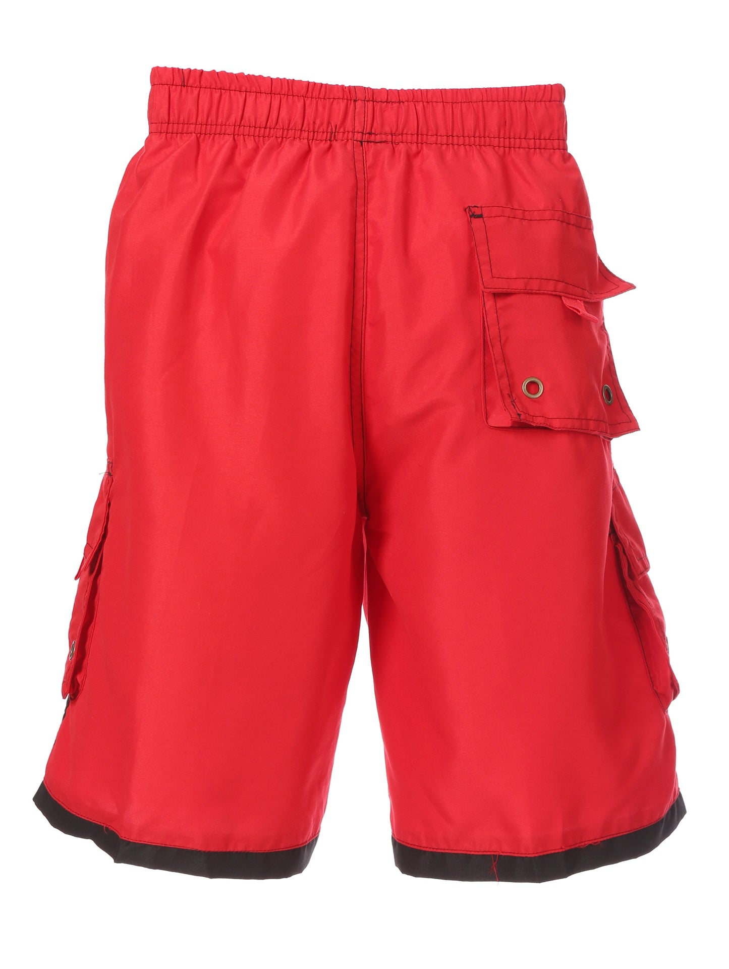 Sakkas Mens Contrast Stripes Skate Surf Board Short / Swim Trunks - Concordia Style Boutique