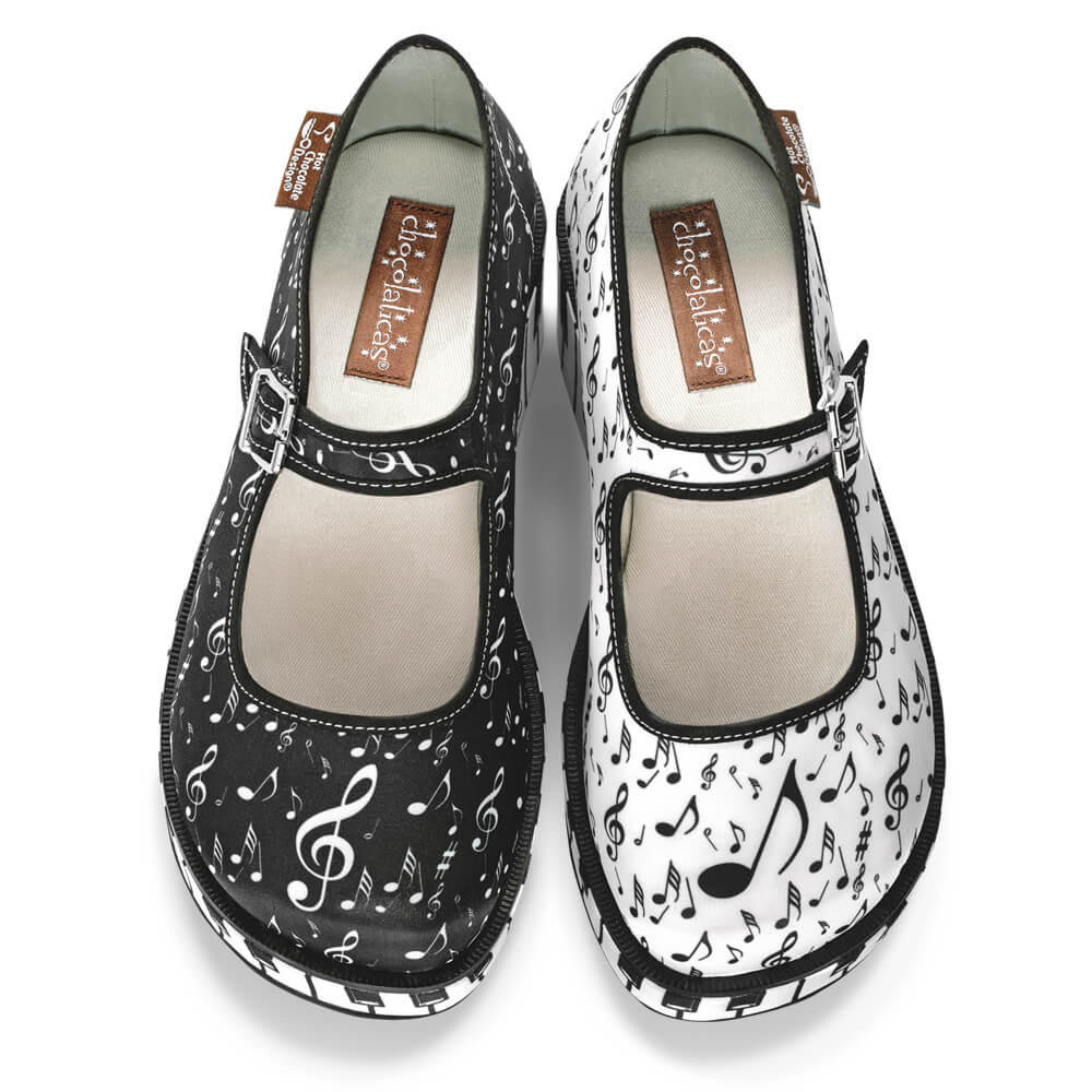 Chocolaticas® Thank You Music Women's Mary Jane Platform - Concordia Style Boutique