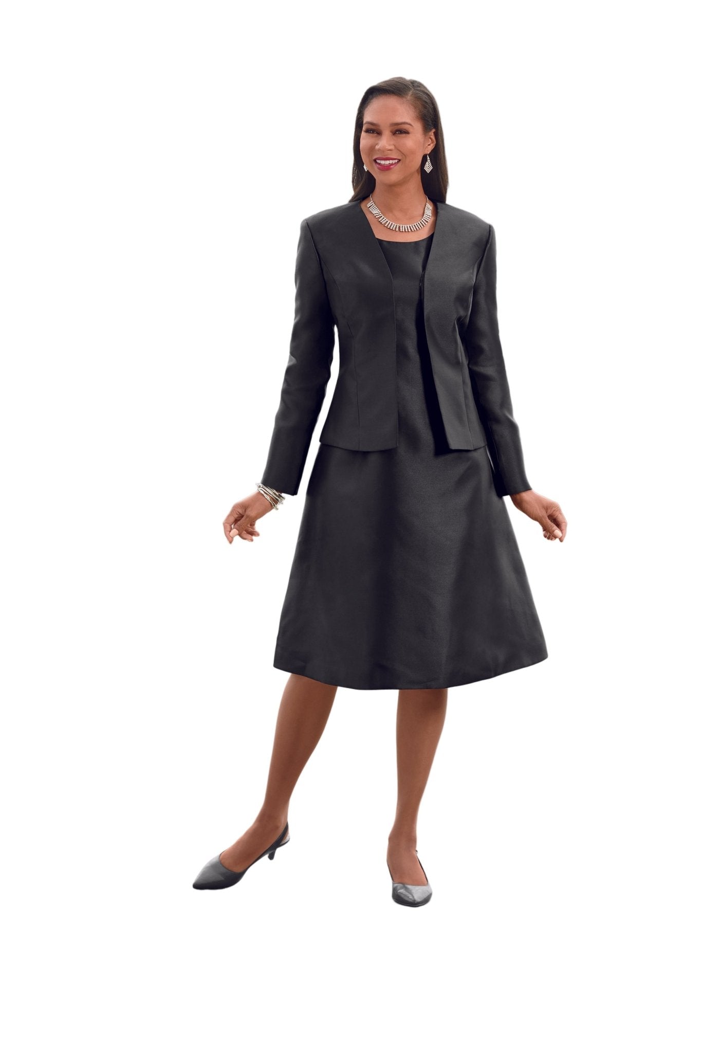 Simply Stunning Jacket Dress by EY Signature