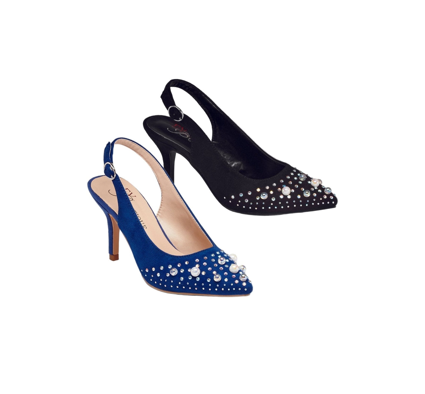 Elegance of Pearls Slingback by EY Boutique