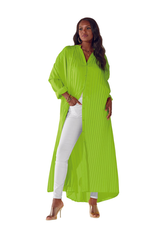 All Buttoned Up Maxi Dress by EY Boutique