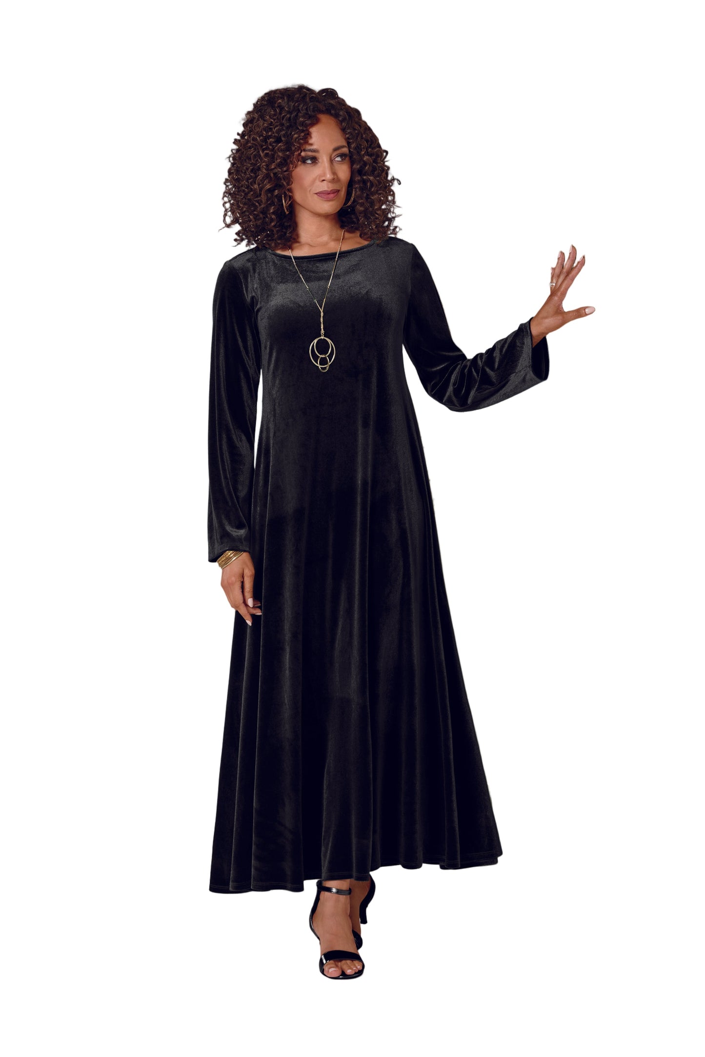 Very Velvety Maxi Dress by Studio EY