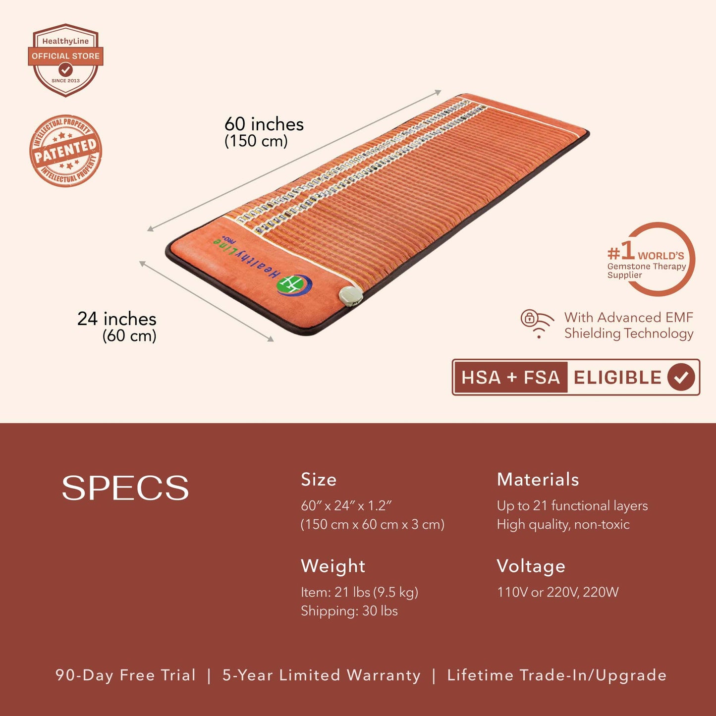 TAO Series | Far Infrared Heating Mats