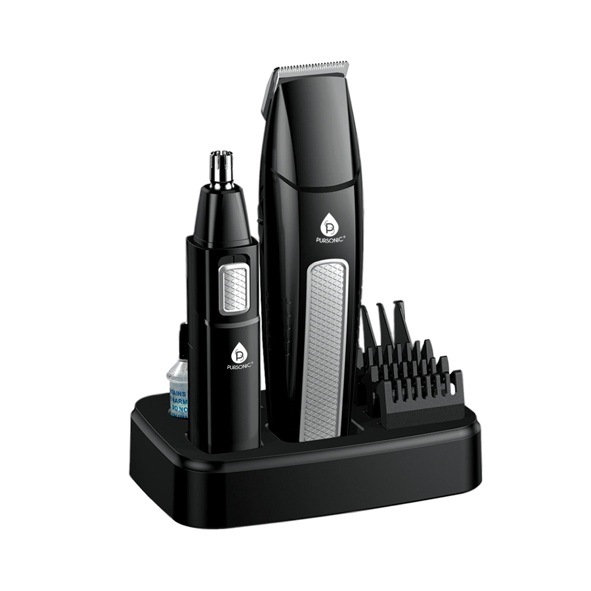 Mario Lopez Mens Grooming Kit , Designed for Hair, Beard, Nose & Ear Grooming, 10 Piece Grooming Kit - Concordia Style Boutique