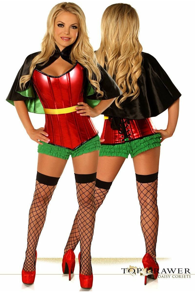Top Drawer Superhero Sidekick Corset Costume
