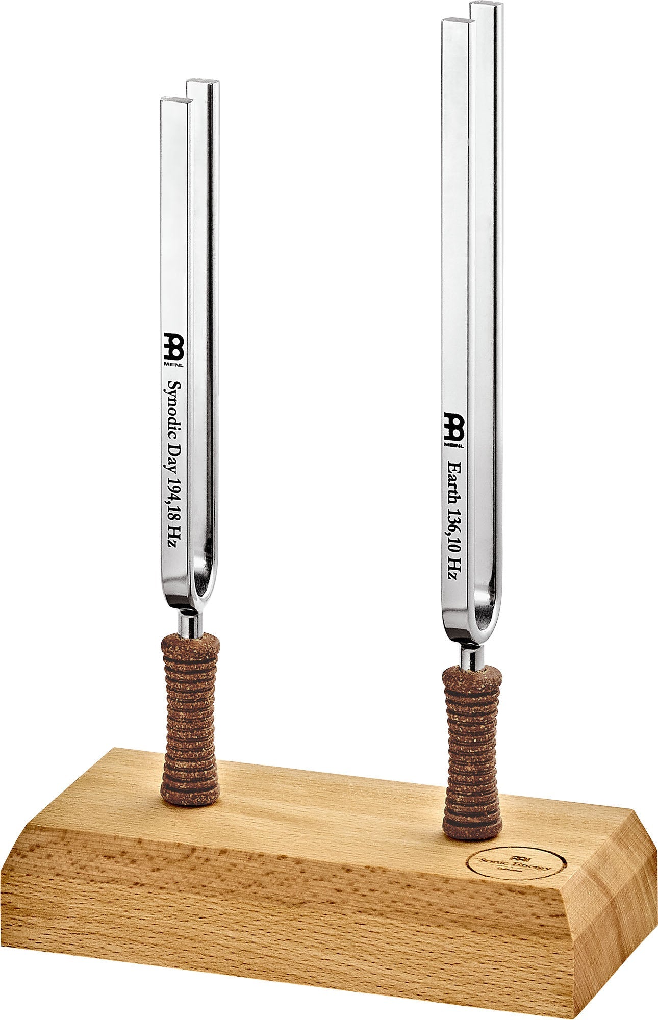 2-Piece Day & Night Planetary Tuned Tuning Fork Set incl. Holder