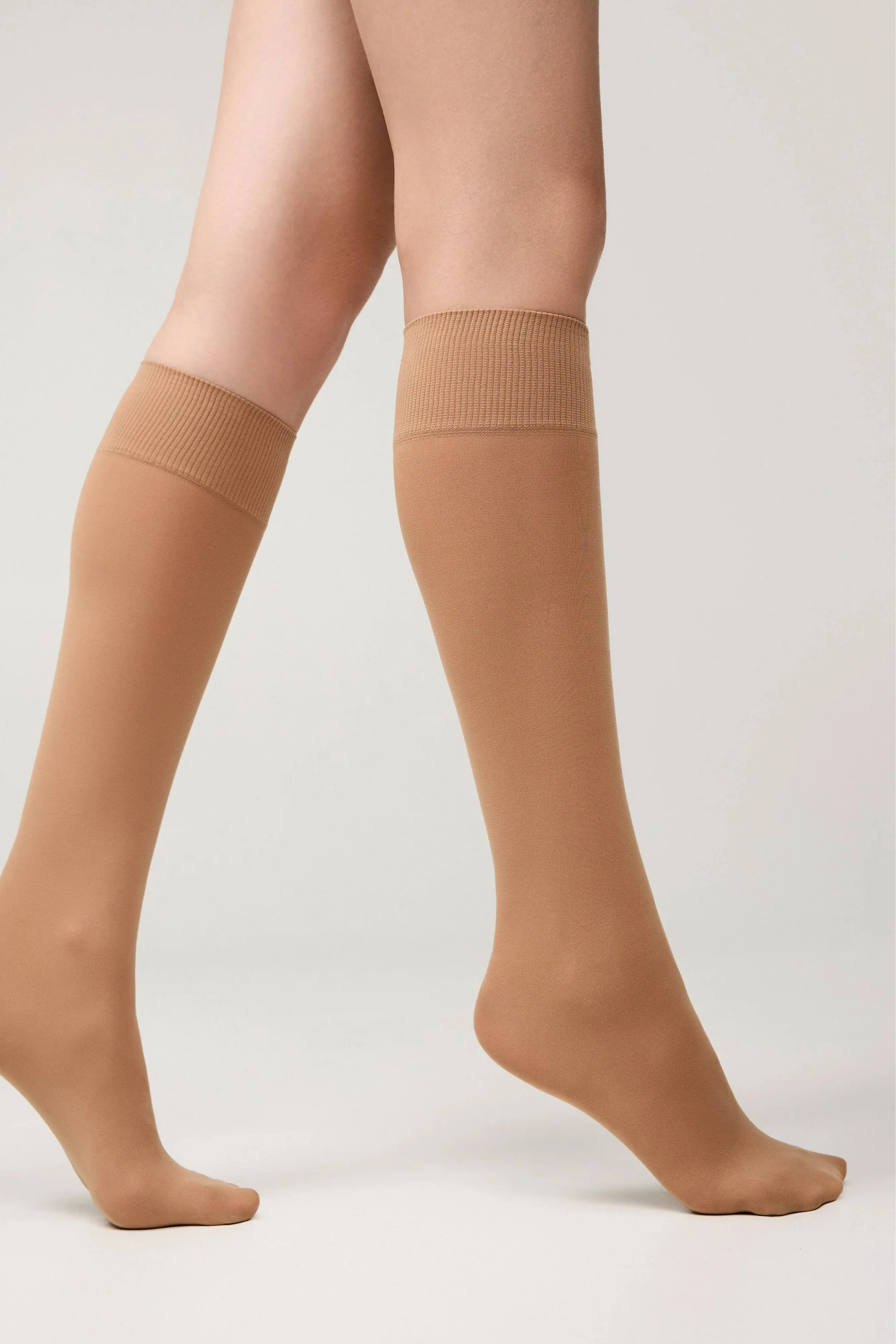Knee Highs Conte Microfibra 50 Den (1 pair) - Concordia Style Boutique