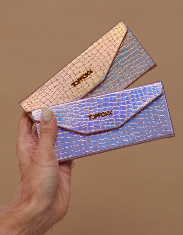 Pink Foldable Holographic Case - Concordia Style Boutique