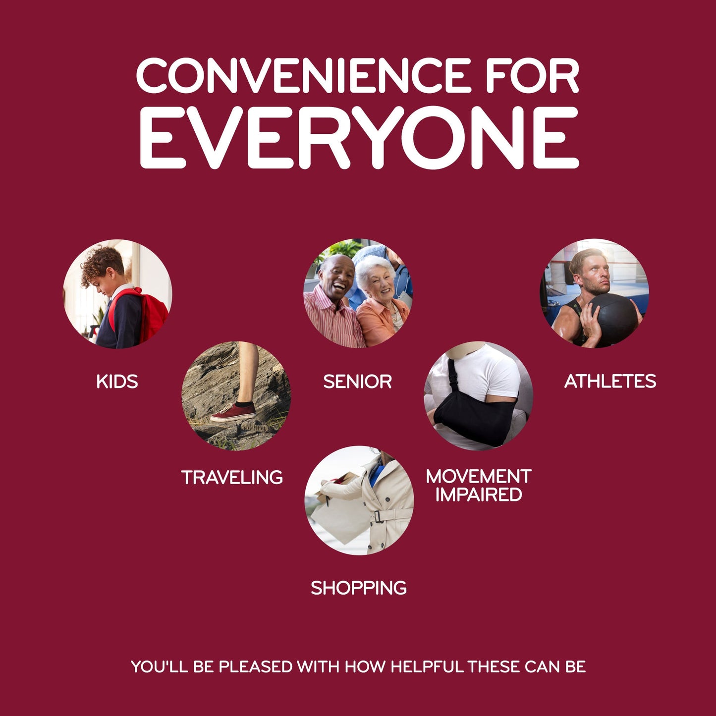 Dark Red Round Elastic Stretch Shoe Laces