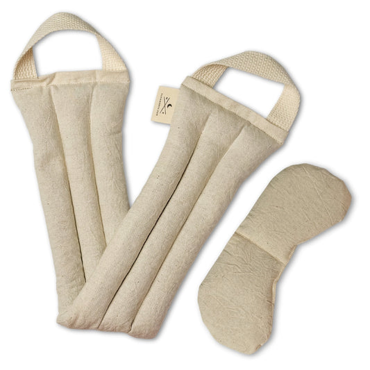 Eye Mask + Neck Wrap Bundle - Natural - Concordia Style Boutique