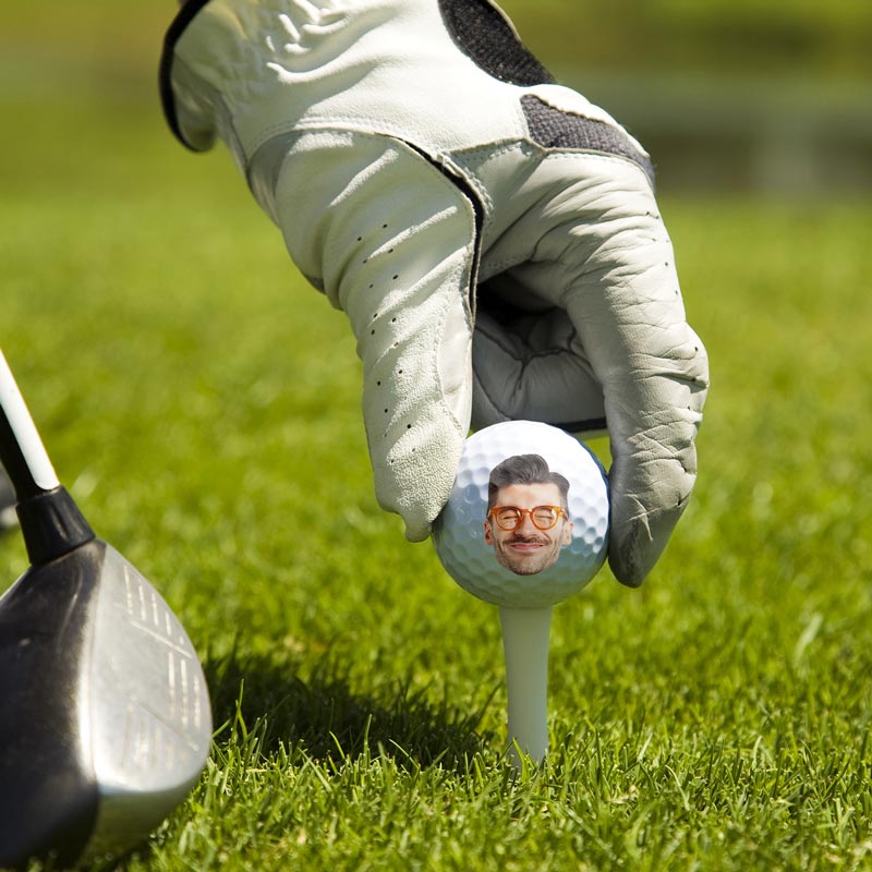 Personalized Golf Ball  - "If Found Return To This Guy" -  Personalized  Custom Photo - Gift For Dad, Father, Grandpa, Golfer, Golf Lover - Premium Golf Ball from Concordia Style Boutique - Just $15.34! Shop now at Concordia Style Boutique