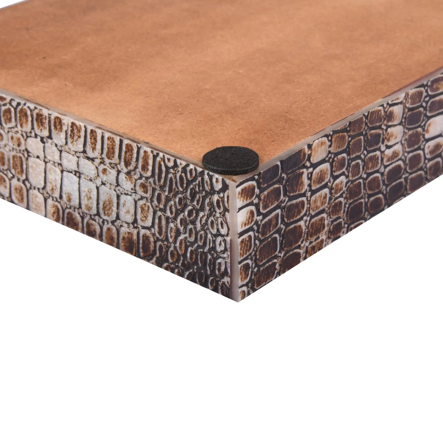 Vanity Trays Parlour Snap Pattern Bone Inlay Collection in 10x6 - Concordia Style Boutique