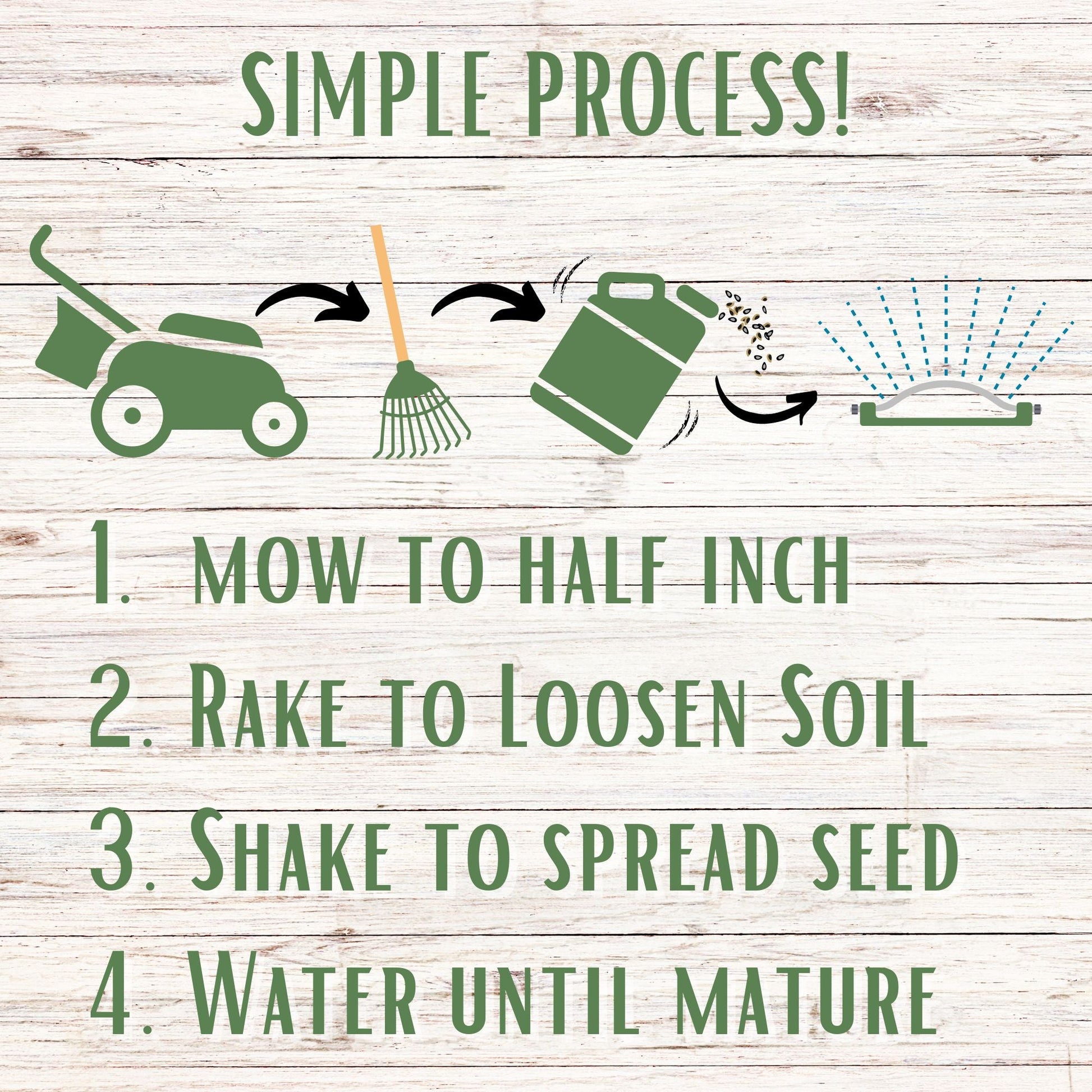 Tri-Color Clover Seed Easy Spread Shaker - Concordia Style Boutique