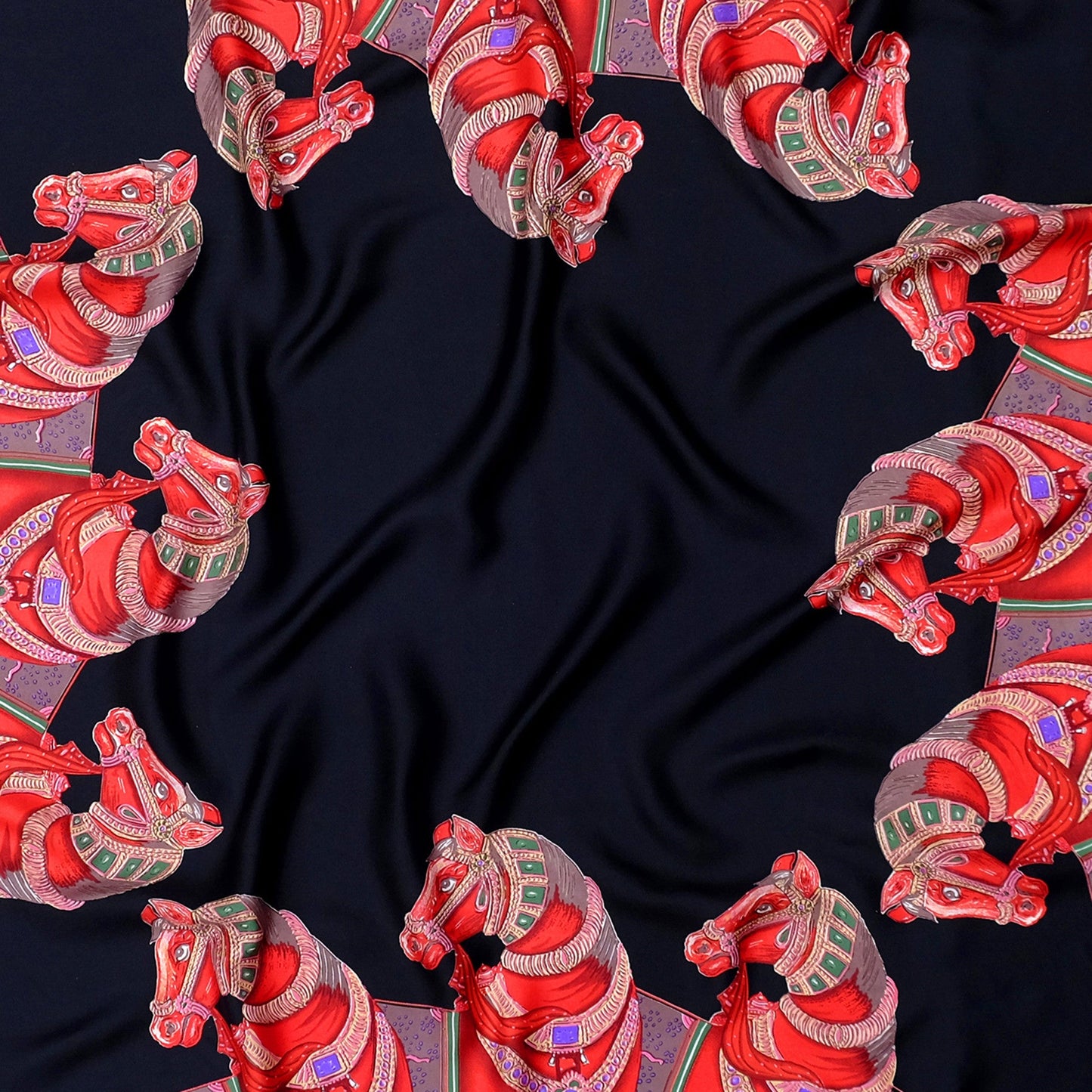 Silkhorse Twill Silk Scarf 5
