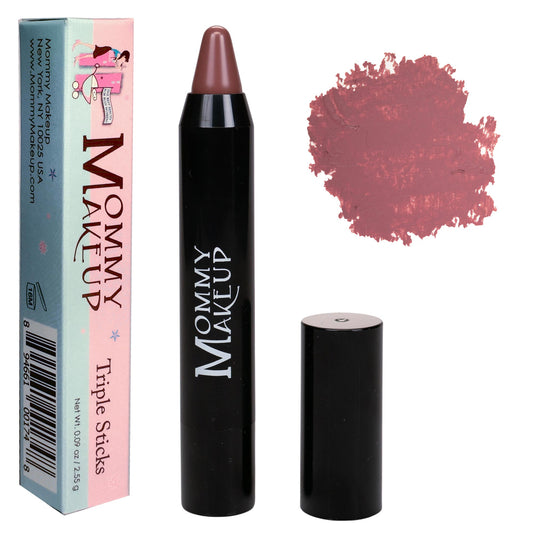 Triple Sticks Lipstick, Cream Blush, and Treatment in Toasted Berry - Concordia Style Boutique