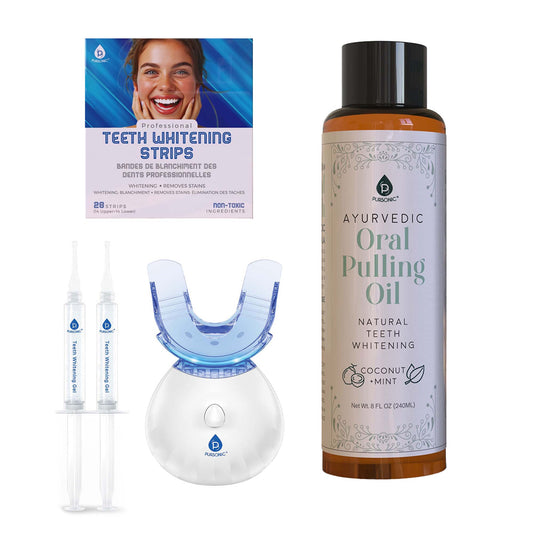 Pursonic Advanced Teeth Whitening & Ayurvedic Oral Care Bundle - Concordia Style Boutique