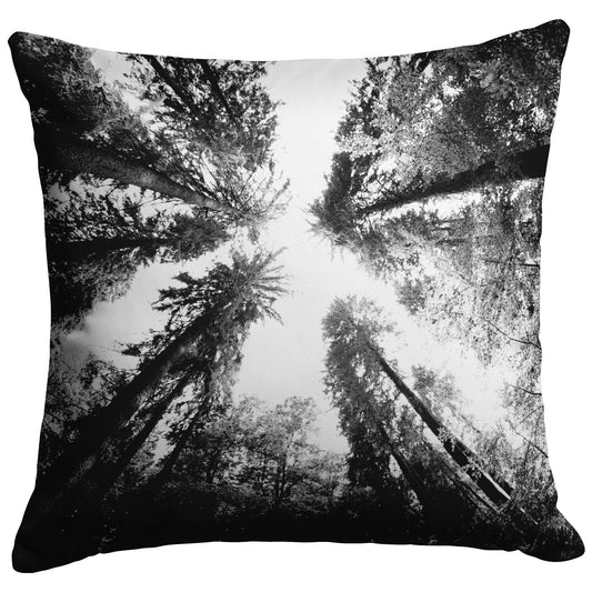 "Tall Trees" Throw Pillow