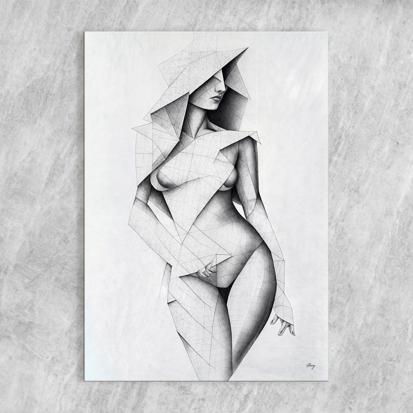 Canvas Print: "Tangible Point"