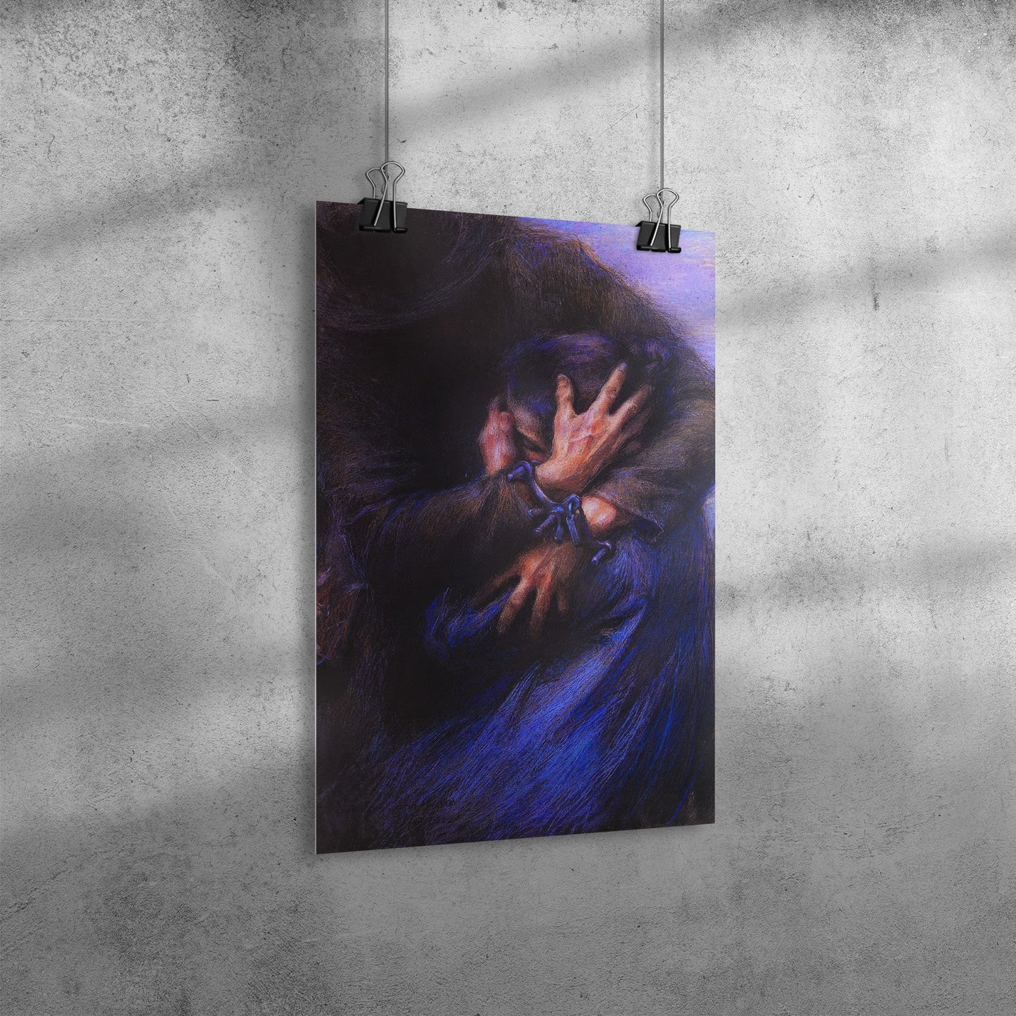 "Tears" by Giuseppe Mentessi Matte Poster