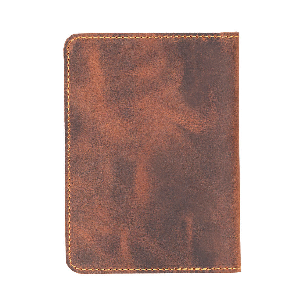 Tempe Genuine Leather Passport Holder - Handcrafted Travel Document Organizer - Concordia Style Boutique