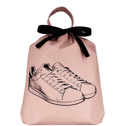 Tennis Sneaker Shoe Bag, Pink/Blush - Concordia Style Boutique