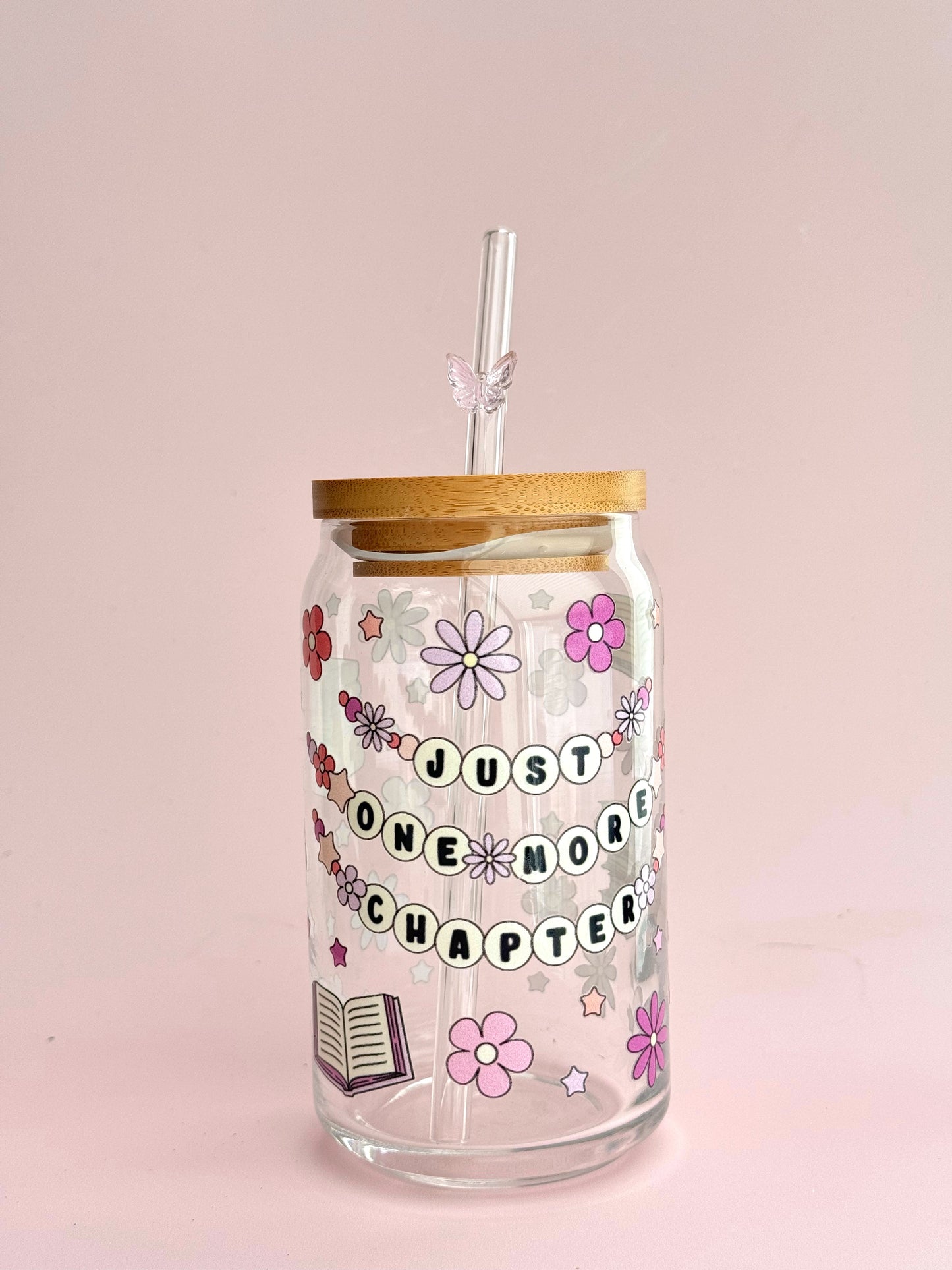 Just One More Chapter Glass Cup - Concordia Style Boutique